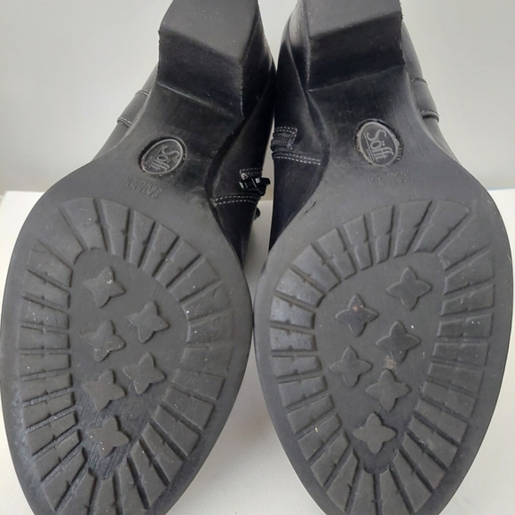 Sofft Black Studded Ankle Booties - Picture 7 of 7